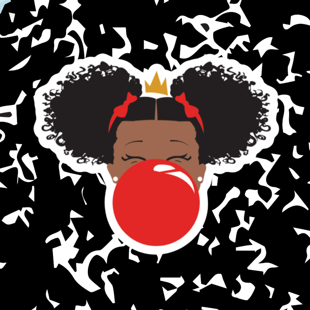 Black Girl Magic Custom Waterproof Sticker