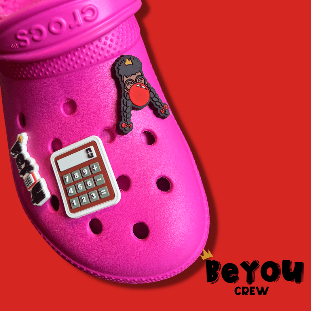 BeYOU Crew Shoe Charms: Sommer Character Set (Yellow Bubble)