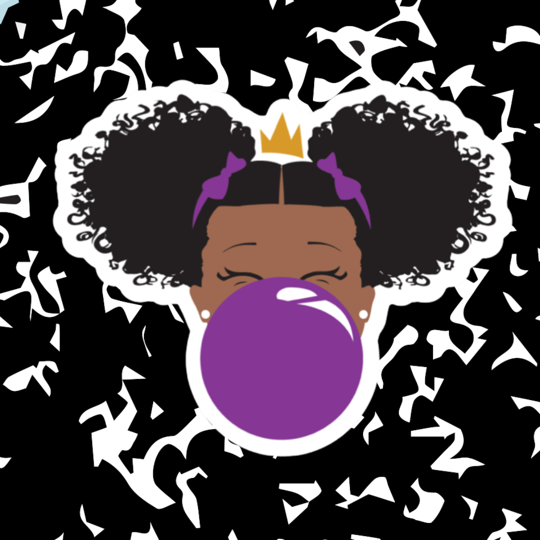 Black Girl Magic Custom Waterproof Sticker