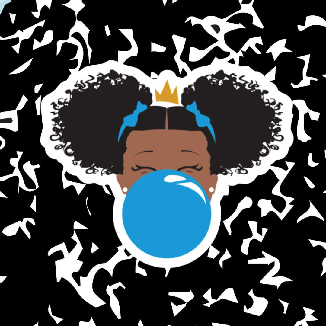 Black Girl Magic Custom Waterproof Sticker