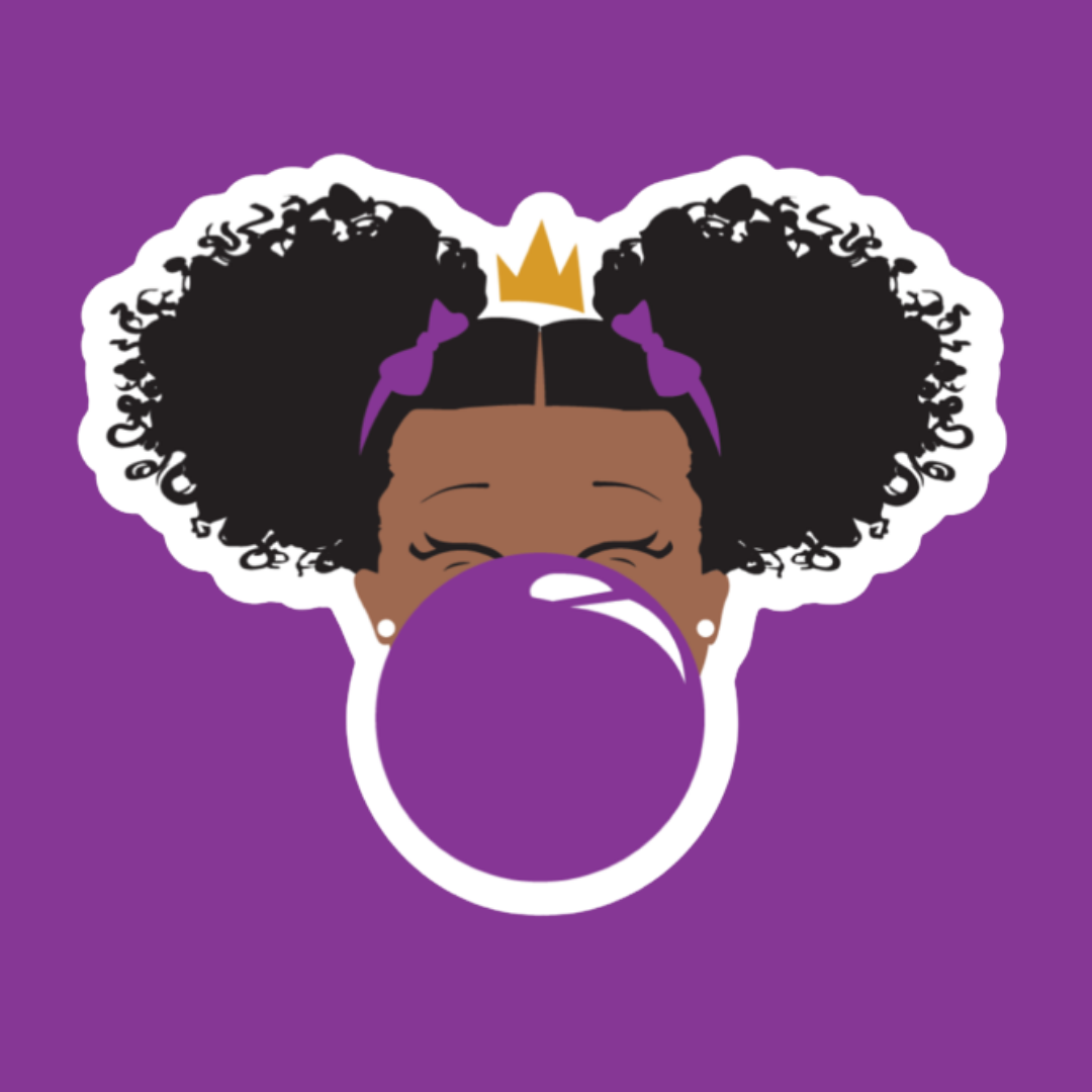 Black Girl Magic Custom Waterproof Sticker