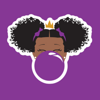 Black Girl Magic Custom Waterproof Sticker