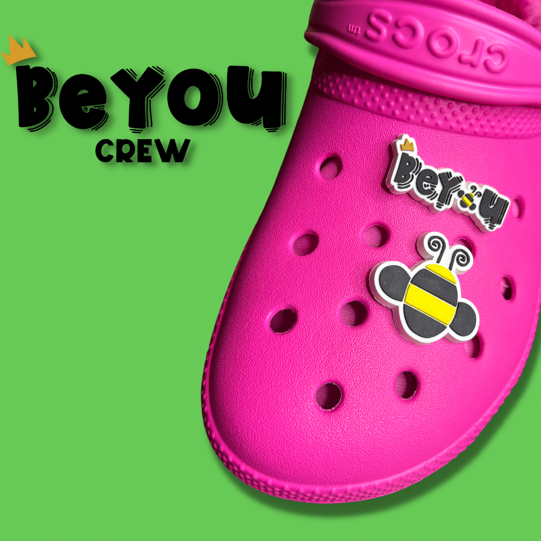 BeYOU Crew Shoe Charm : BeYOU Soccer Set (Cori, Turquoise Bubble)