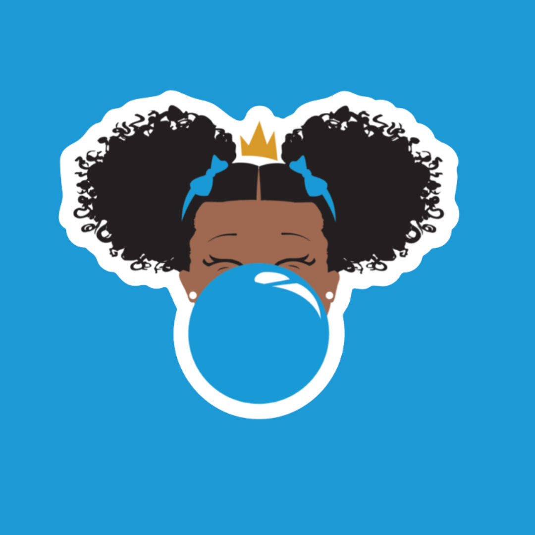 Black Girl Magic Custom Waterproof Sticker