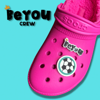 BeYOU Crew Shoe Charm : BeYOU Soccer Set (Cori, Turquoise Bubble)