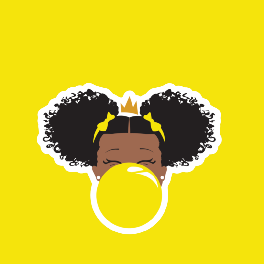 Black Girl Magic Custom Waterproof Sticker