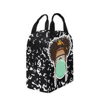 BeYOU Crew Zipper Lunch Bag- Isis (Mint Green Bubble)