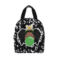 BeYOU Crew Zipper Lunch Bag- Danasia (Green Bubble)