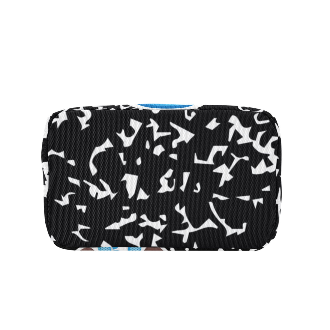 BeYOU Crew Zipper Lunch Bag- Marley Zipper (Blue Bubble)