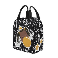 BeYOU Crew Zipper Lunch Bag-Fallon (Gold Bubble)