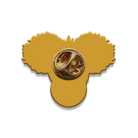 Classic Enamel Pin: Yellow Bubble