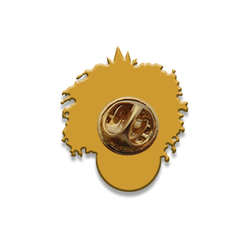 Signature Enamel Pin: Cori (Turquoise Bubble)