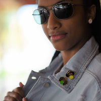 Signature Enamel Pin: Danasia (Green Bubble)