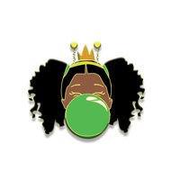 Signature Enamel Pin: Danasia (Green Bubble)