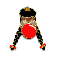 Signature Enamel Pin: Reighan (Red Bubble)