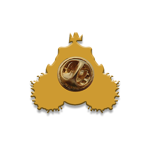 Signature Enamel Pin: Roslyn (Purple Bubble)