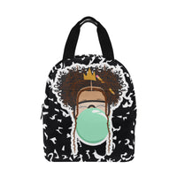 BeYOU Crew Zipper Lunch Bag- Isis (Mint Green Bubble)