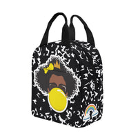 BeYOU Crew Zipper Lunch Bag- Sommer (Yellow Bubble)