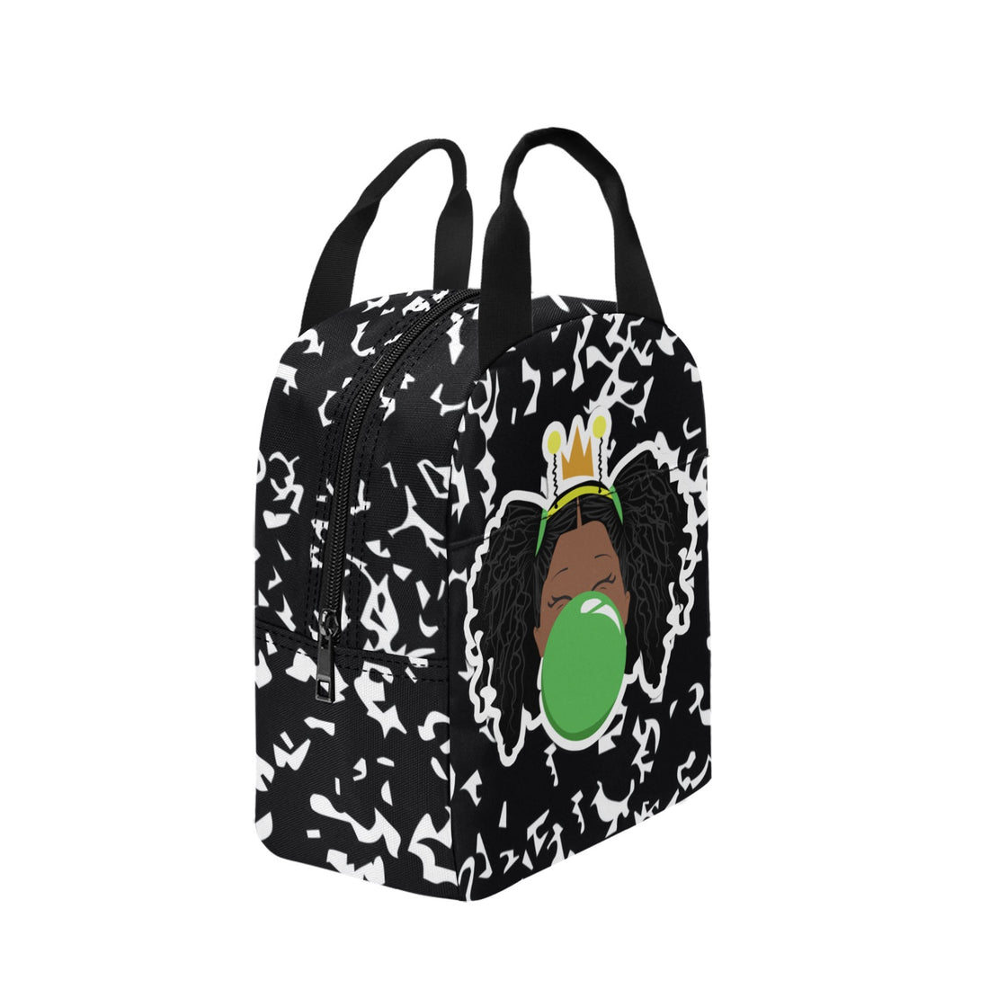 BeYOU Crew Zipper Lunch Bag- Danasia (Green Bubble)
