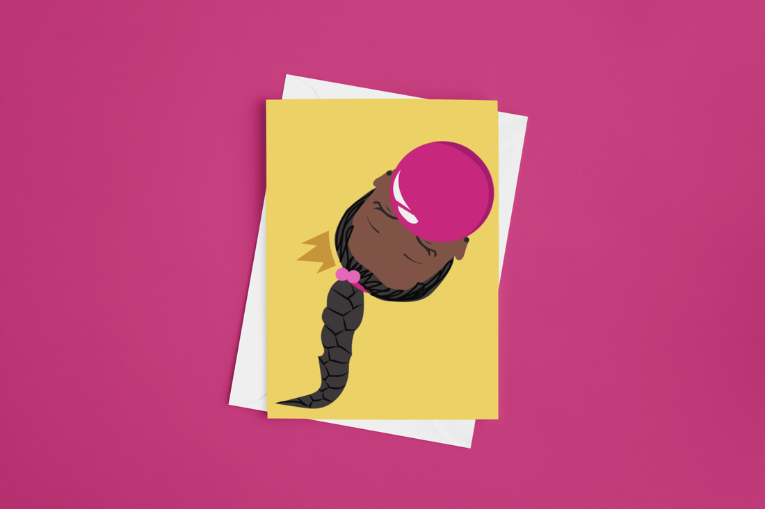 Dear Beautiful Brown Girl: Signature BeYOU Greeting Card: Chloe