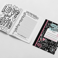 Love Your Selfie Journal and Coloring Book: Volume 1