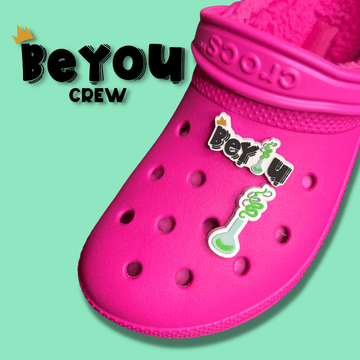 BeYOU Crew Shoe Charm : BeYOU Chemistry Set (Isis, Mint Green Bubble)