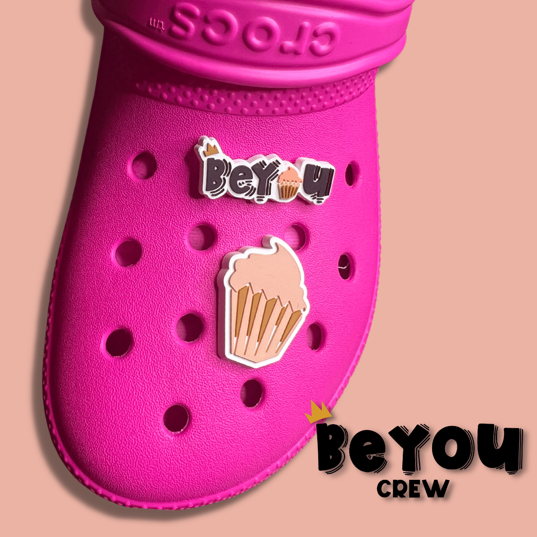 BeYOU Crew Shoe Charm : BeYOU Soccer Set (Cori, Turquoise Bubble)