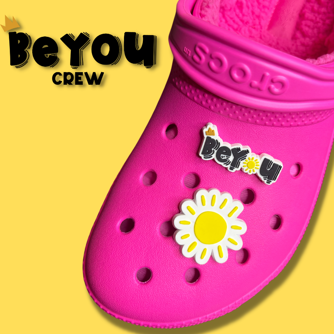 BeYOU Crew Shoe Charm : BeYOU Sun Set (Sommer, Yellow Bubble)
