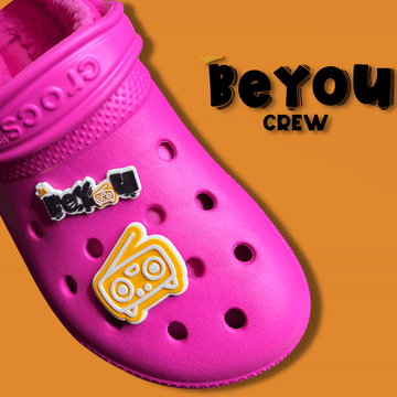 BeYOU Crew Shoe Charm : BeYOU Radio Set (Tasya, Orange Bubble)