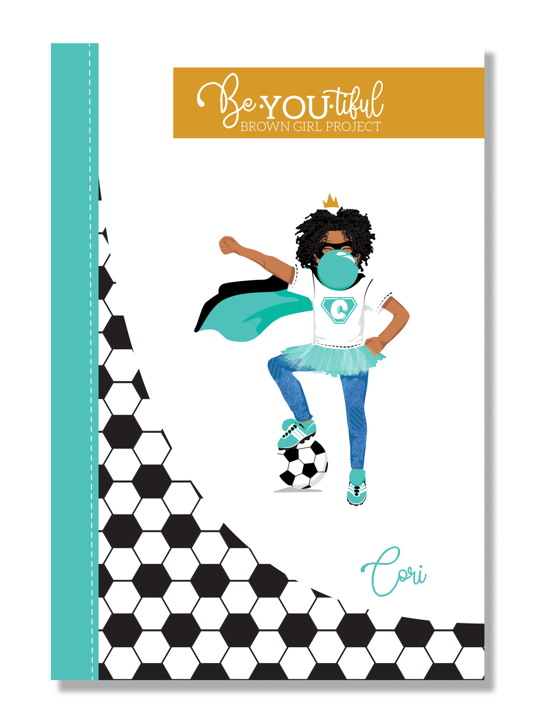 Signature BeYOUtiful Brown Girl Journal: Cori ( 6x9 Paperback)