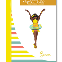Signature BeYOUtiful Brown Girl Journal: Sommer ( 6x9 Paperback)