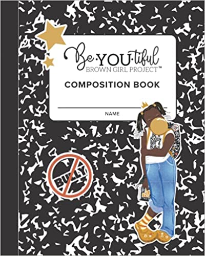 BeYOU Crew Composition NoteBook (8x10): Fallon