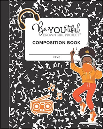 BeYOU Crew Composition NoteBook (8x10): Tasya